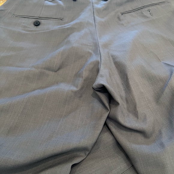 Haggar Premium Stretch Gray Dress Pants - Picture 3 of 3